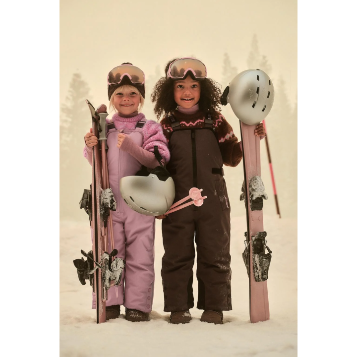 Длинные брюки-комбинезон ветрозащитные и водонепроницаемые с карманами recco® system ski collection