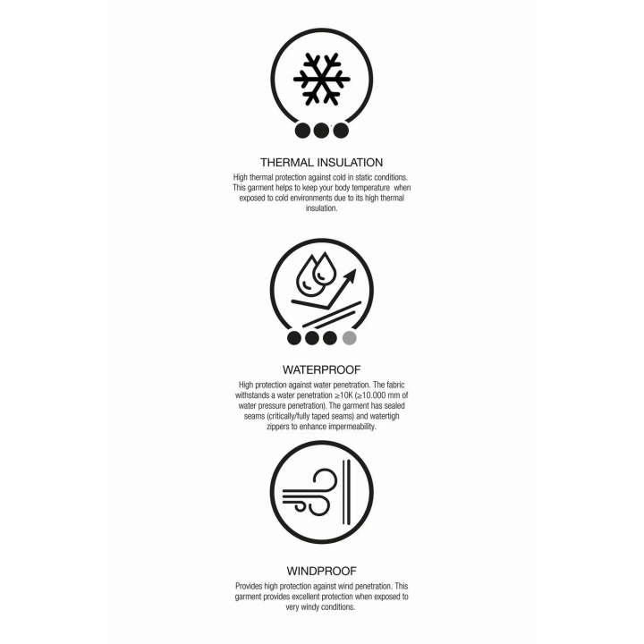 Длинные водонепроницаемые и ветрозащитные комбинезоны-слипы с карманами, система recco®, коллекция лыж