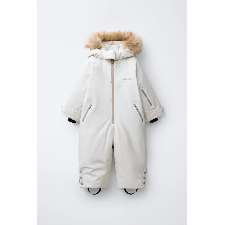 Длинный комбинезон с капюшоном из искусственного меха, водонепроницаемый и ветрозащитный, коллекция горнолыжной одежды recco®