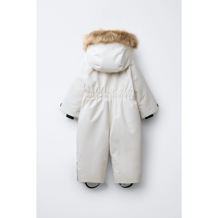 Длинный комбинезон с капюшоном из искусственного меха, водонепроницаемый и ветрозащитный, коллекция горнолыжной одежды recco®