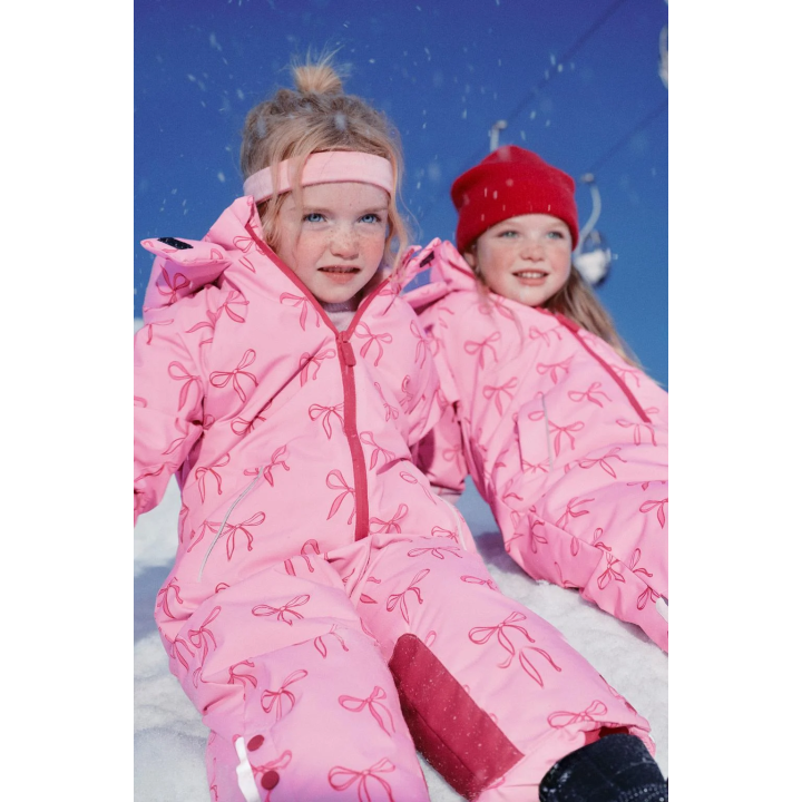 ДЛИННЫЙ КОМБИНЕЗОН WATER RESISTANT И WINDPROOF С БАНТАМИ