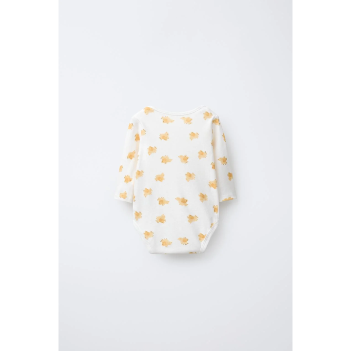 НАБОР ИЗ ПЯТИ БОДИ С ПРИНТОМ "ПТИЦЫ"