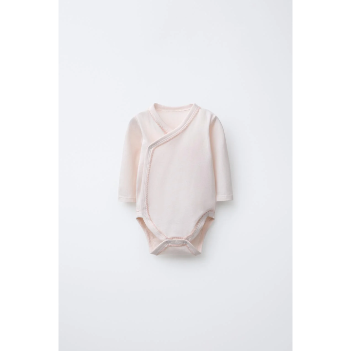 НАБОР ИЗ ТРЕХ БОДИ-КИМОНО С ЦВЕТОЧНЫМ ПРИНТОМ