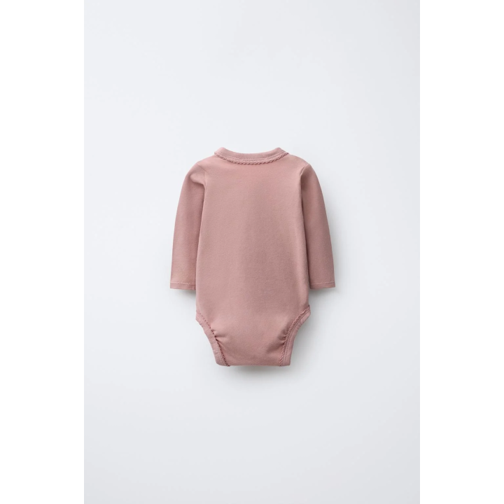 НАБОР ИЗ ТРЕХ БОДИ-КИМОНО С ЦВЕТОЧНЫМ ПРИНТОМ