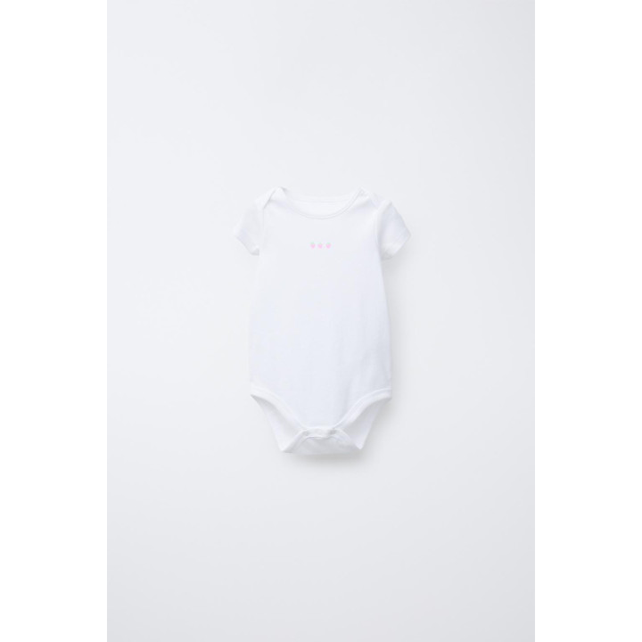 5-пачка боди с ягодным принтом