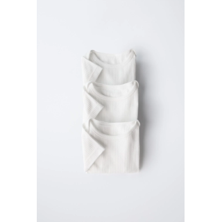 3-пачка базовых боди с круглым вырезом