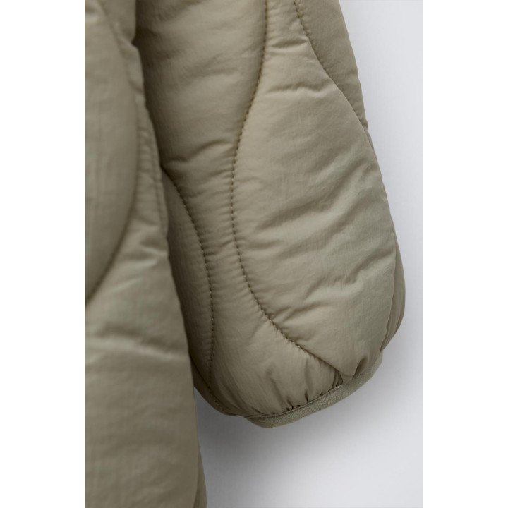 ДЛИННЫЙ СТЕГАНЫЙ КОМБИНЕЗОН