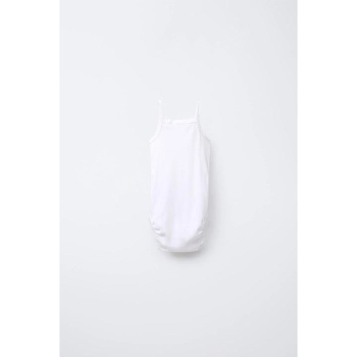 Набор из трех рубчатых боди с бретелями