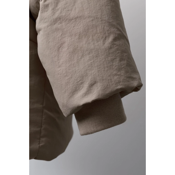 ПУХОВИК WATER REPELLENT С ОТСТЕГИВАЮЩИМСЯ МЕХОВЫМ КАПЮШОНОМ