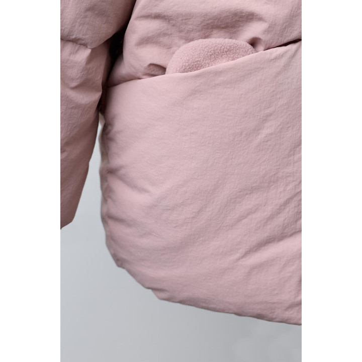 ПУХОВИК WATER REPELLENT С ОТСТЕГИВАЮЩИМСЯ МЕХОВЫМ КАПЮШОНОМ