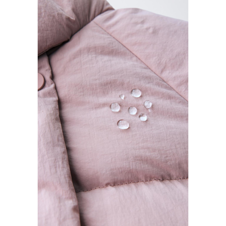 ПУХОВИК WATER REPELLENT С ОТСТЕГИВАЮЩИМСЯ МЕХОВЫМ КАПЮШОНОМ