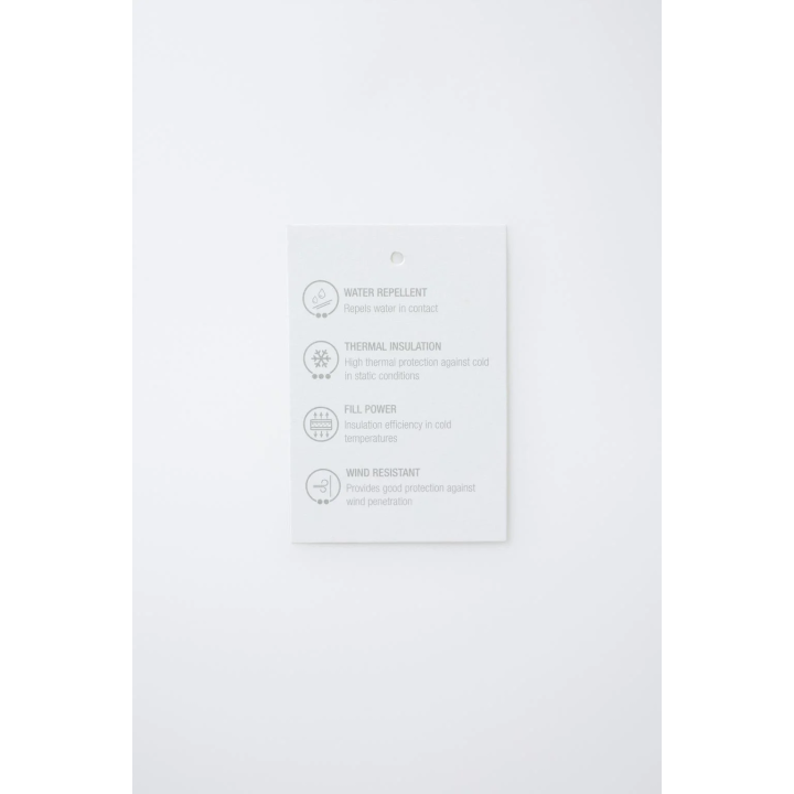 ПУХОВИК WATER REPELLENT С ОТСТЕГИВАЮЩИМСЯ МЕХОВЫМ КАПЮШОНОМ