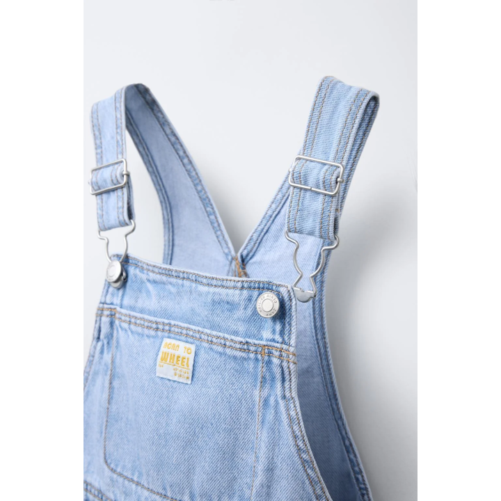 КОРОТКИЙ ДЖИНСОВЫЙ КОМБИНЕЗОН