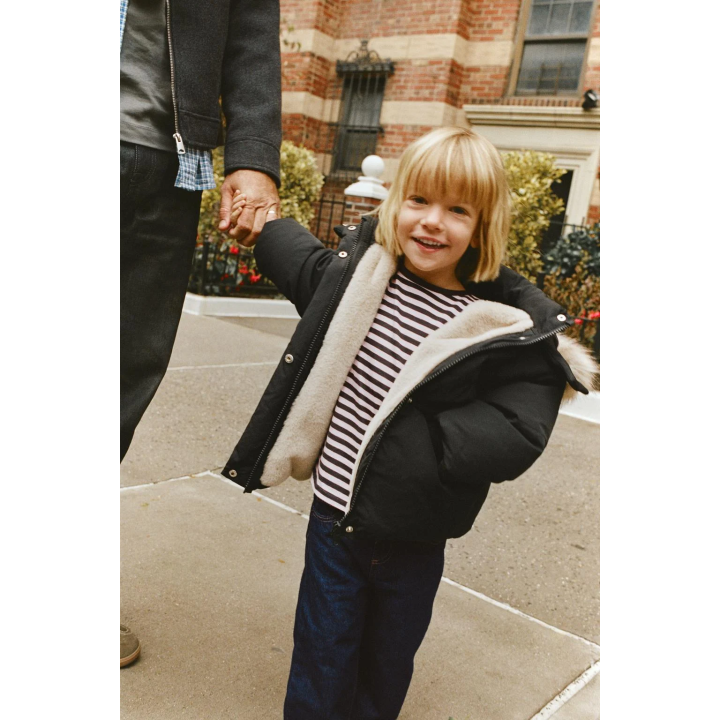 ПУХОВИК WATER REPELLENT С ОТСТЕГИВАЮЩИМСЯ МЕХОВЫМ КАПЮШОНОМ