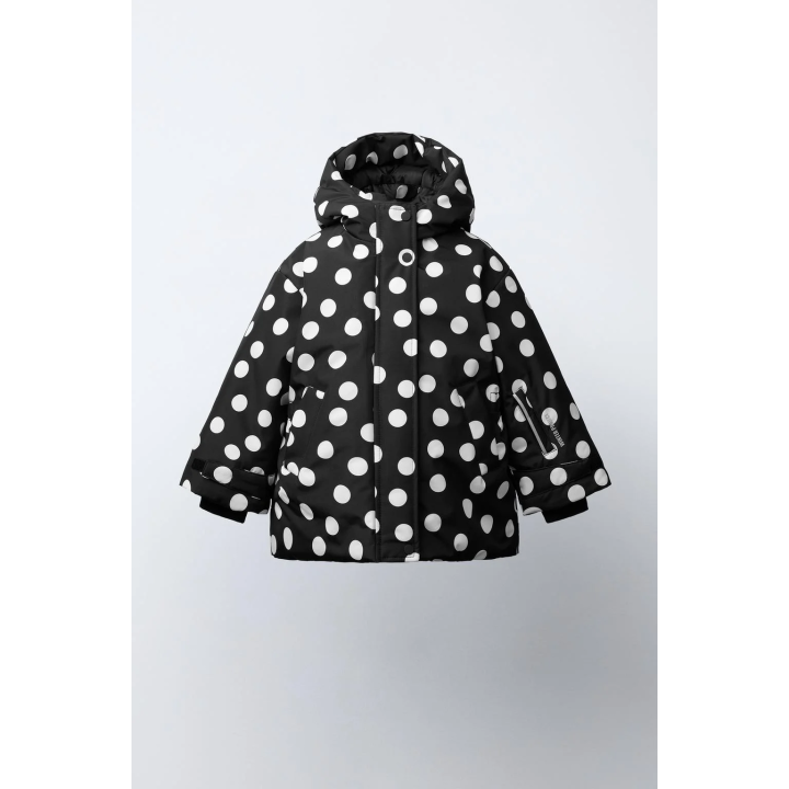 ВОДО- И ВЕТРОНЕПРОНИЦАЕМАЯ ЛЫЖНАЯ КУРТКА В ГОРОШЕК