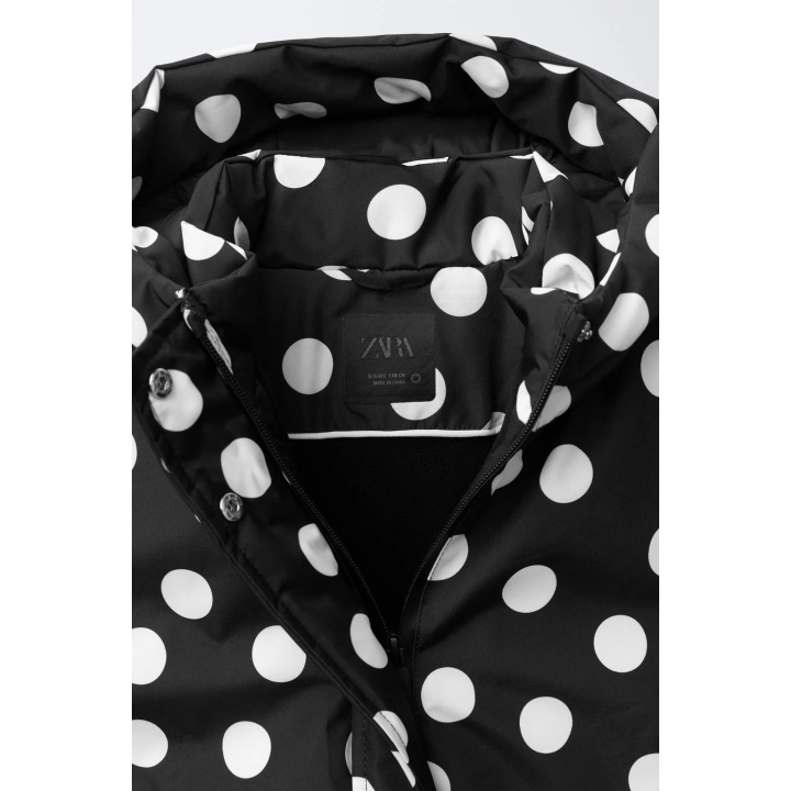 ВОДО- И ВЕТРОНЕПРОНИЦАЕМАЯ ЛЫЖНАЯ КУРТКА В ГОРОШЕК