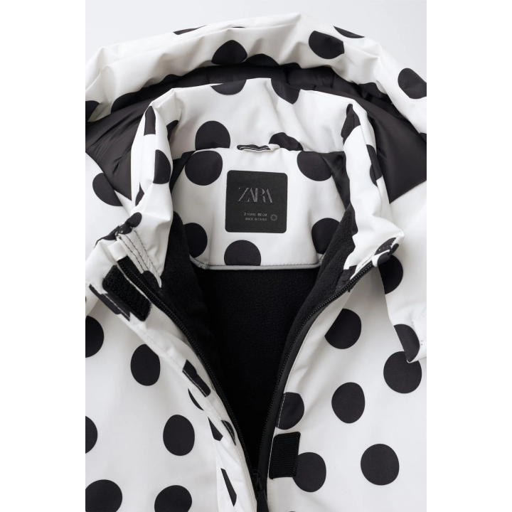 ГОРНОЛЫЖНЫЙ КОМБИНЕЗОН WATER RESISTANT И WINDPROOF В ГОРОШЕК