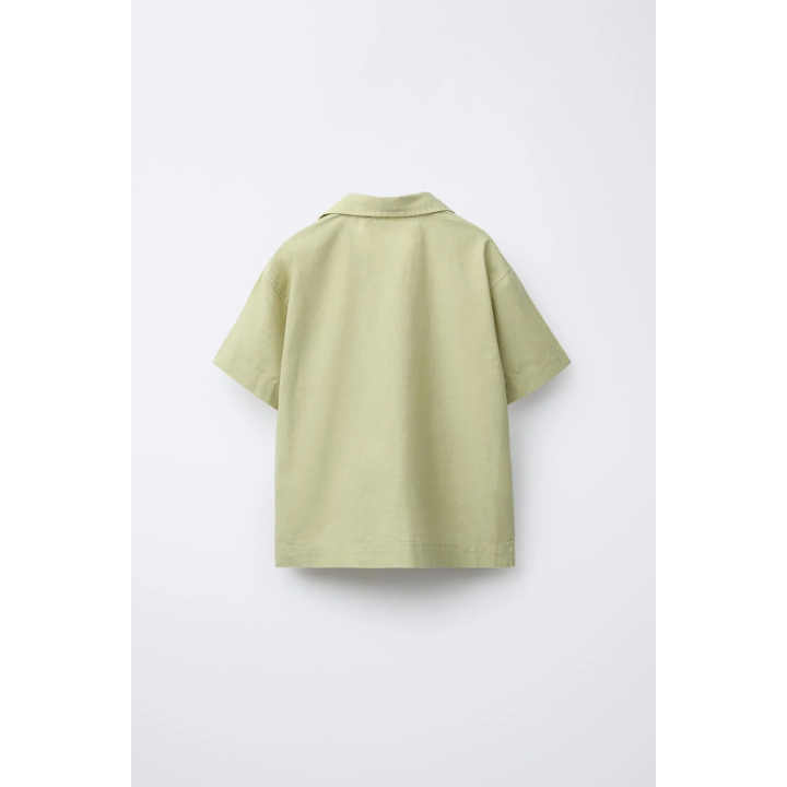 РУБАШКА ИЗ ХЛОПКА И ЛЬНА