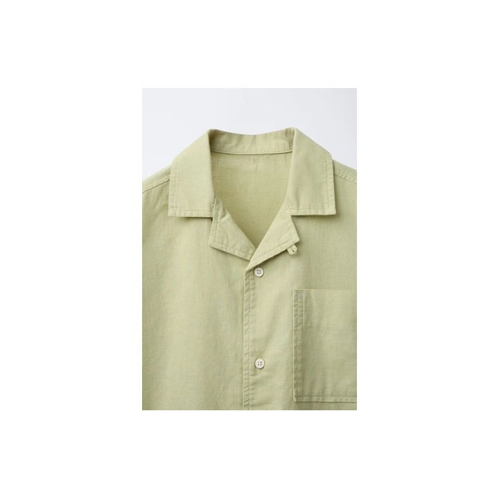 РУБАШКА ИЗ ХЛОПКА И ЛЬНА