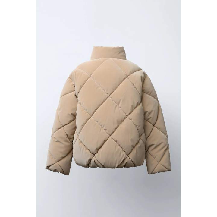 СТЕГАНАЯ ПРОРЕЗИНЕННАЯ КУРТКА