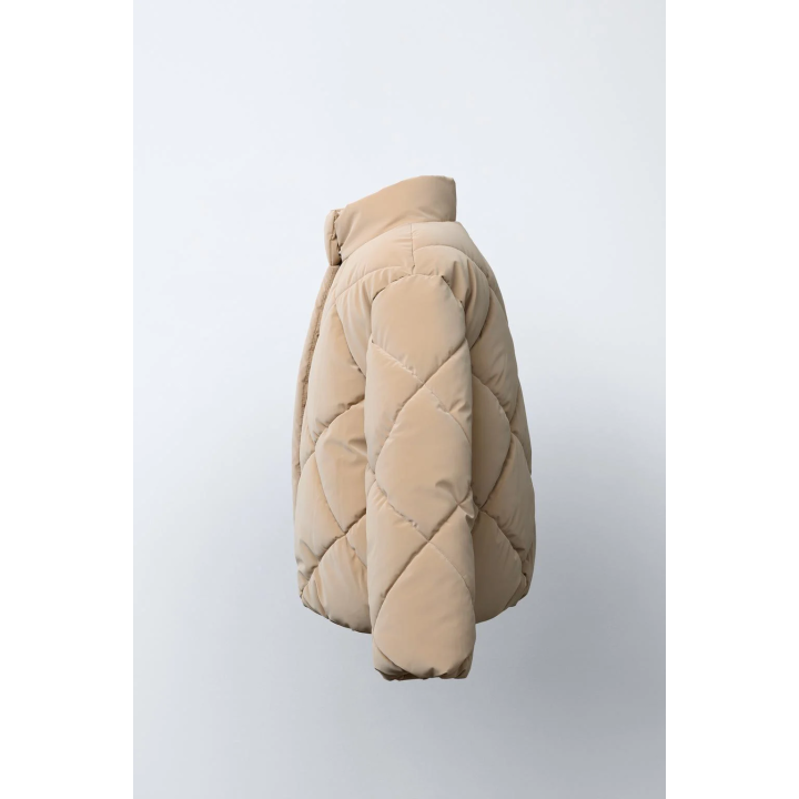 СТЕГАНАЯ ПРОРЕЗИНЕННАЯ КУРТКА