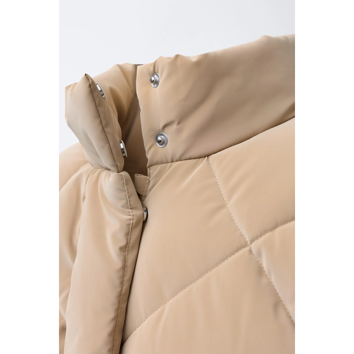 СТЕГАНАЯ ПРОРЕЗИНЕННАЯ КУРТКА