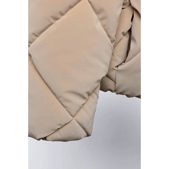 СТЕГАНАЯ ПРОРЕЗИНЕННАЯ КУРТКА