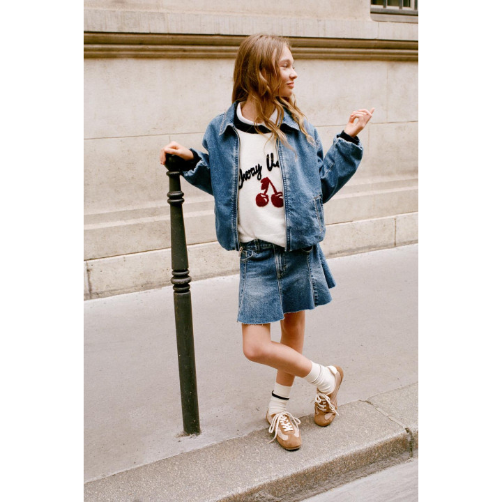 БОМБЕР ИЗ ИСКУССТВЕННОЙ КОЖИ