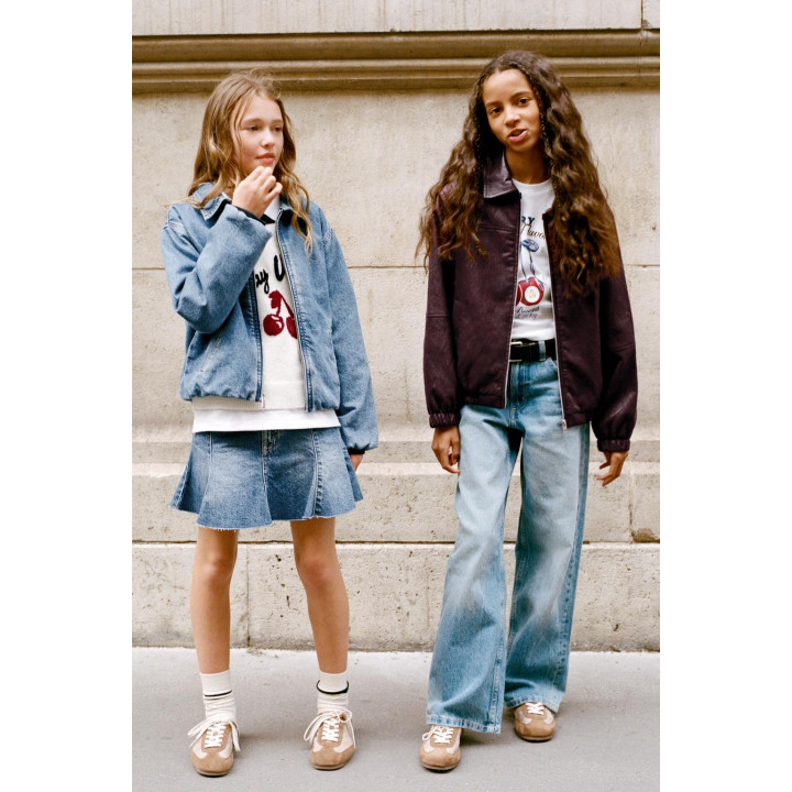 БОМБЕР ИЗ ИСКУССТВЕННОЙ КОЖИ