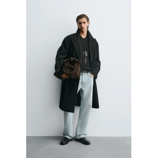 ШЕРСТЯНОЕ ПАЛЬТО ИЗ ТЕКСТИЛЯ БУКЛЕ