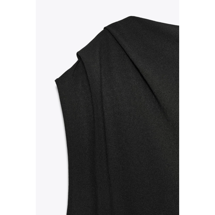 ДЛИННОЕ ПЛАТЬЕ СО СБОРКАМИ