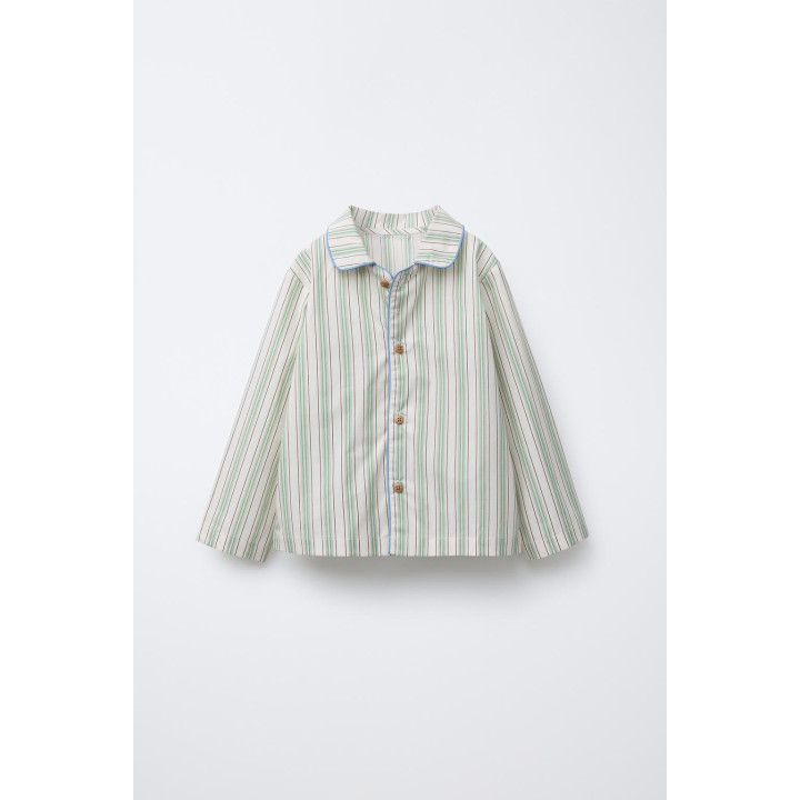 3–6 ЛЕТ/ПИЖАМА: РУБАШКА И БРЮКИ В ПОЛОСКУ