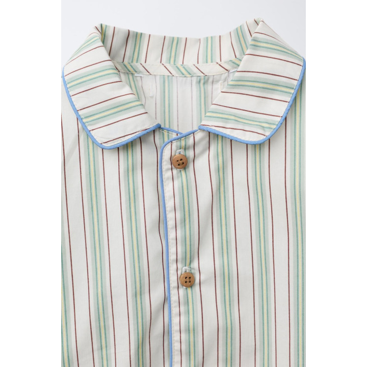 3–6 ЛЕТ/ПИЖАМА: РУБАШКА И БРЮКИ В ПОЛОСКУ