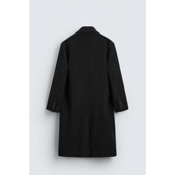 ШЕРСТЯНОЕ ПАЛЬТО ИЗ ТЕКСТИЛЯ БУКЛЕ