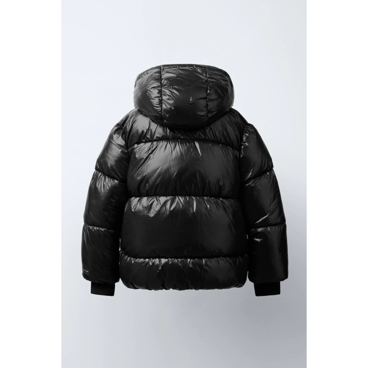 СТЕГАНОЕ ПАЛЬТО С КАПЮШОНОМ WATER REPELLENT