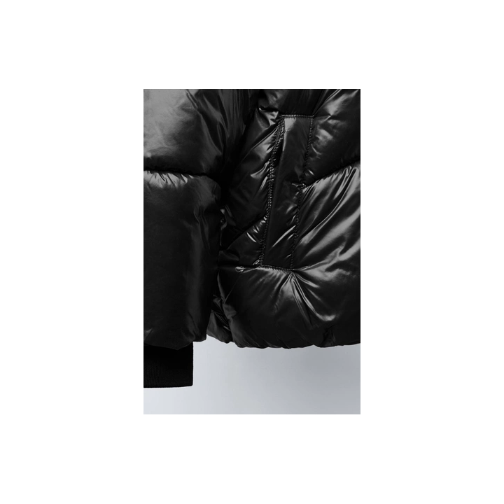 СТЕГАНОЕ ПАЛЬТО С КАПЮШОНОМ WATER REPELLENT