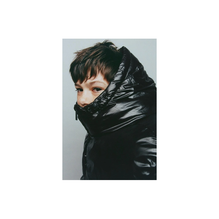 СТЕГАНОЕ ПАЛЬТО С КАПЮШОНОМ WATER REPELLENT