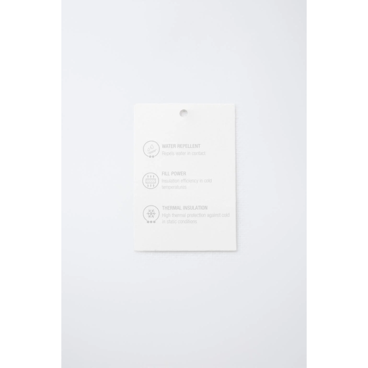 LONG 50% FEATHER AND 50% DOWN WATER-REPELLENT PUFFER JACKET WITH DETACHABLE FAUX FUR HOODIE