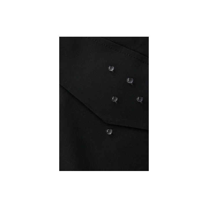 LONG 50% FEATHER AND 50% DOWN WATER-REPELLENT PUFFER JACKET WITH DETACHABLE FAUX FUR HOODIE