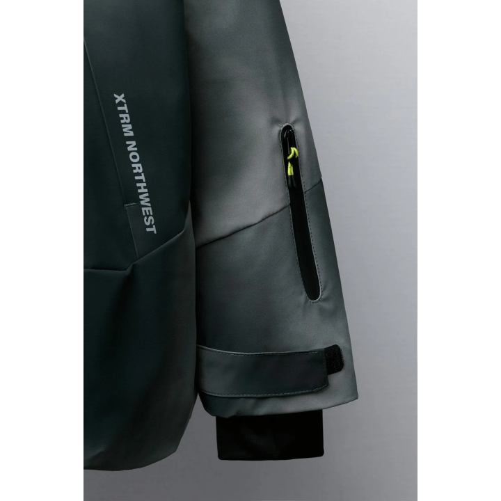 Куртка с капюшоном, tie dye, ветронепроницаемая и водонепроницаемая, коллекция лыжной экипировки с системой recco®