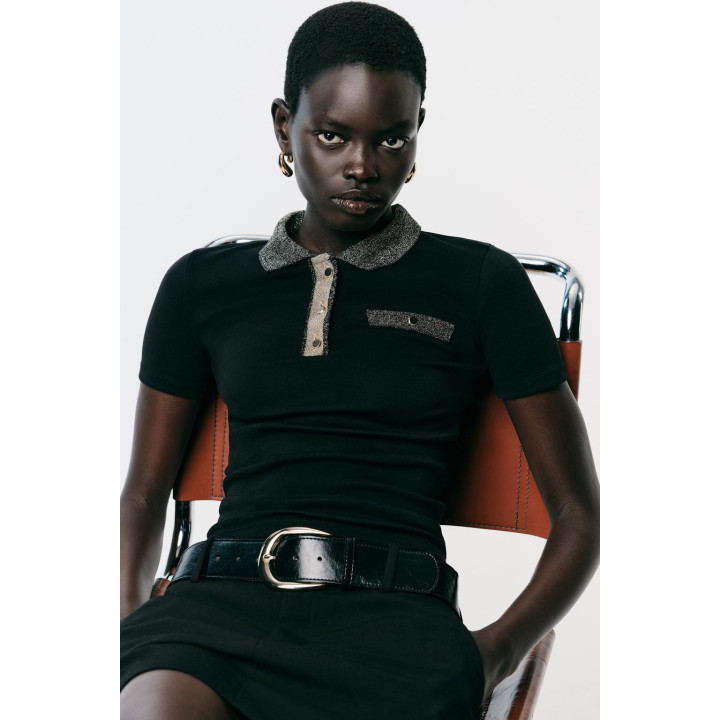 Футболка с металлической нитью