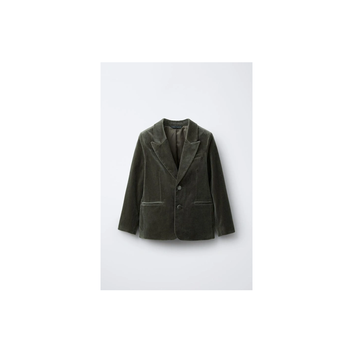 КОСТЮМНЫЙ БЛЕЙЗЕР ИЗ БАРХАТА