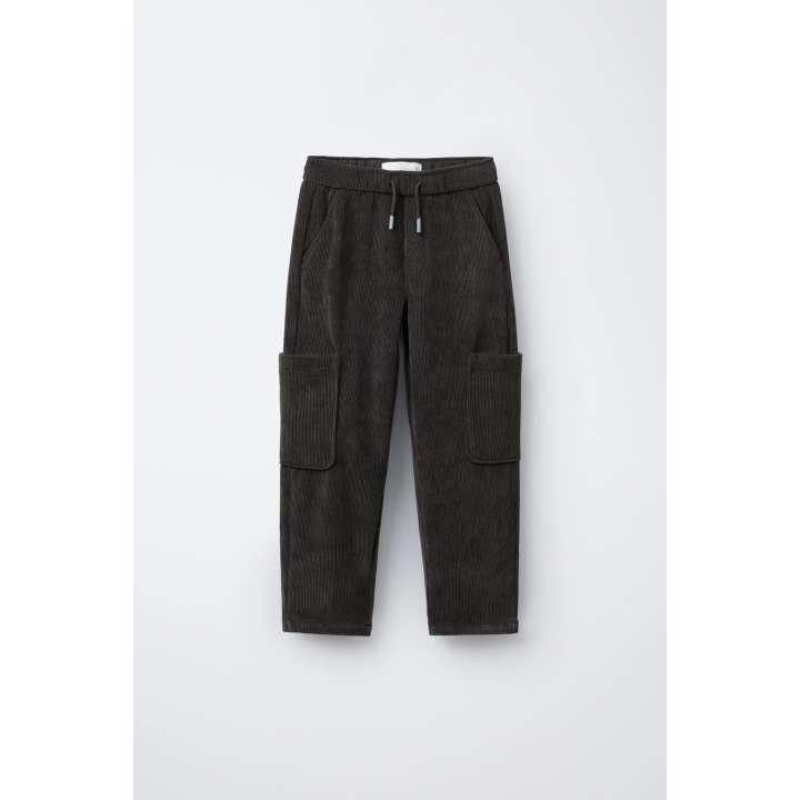 ВЕЛЬВЕТОВЫЕ БРЮКИ С КАРМАНАМИ