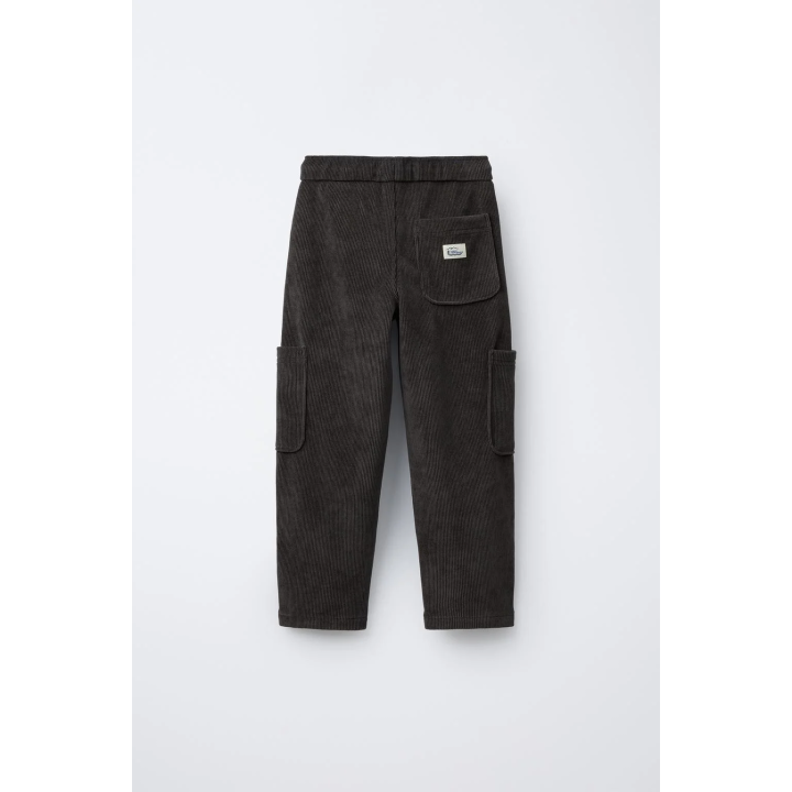 ВЕЛЬВЕТОВЫЕ БРЮКИ С КАРМАНАМИ