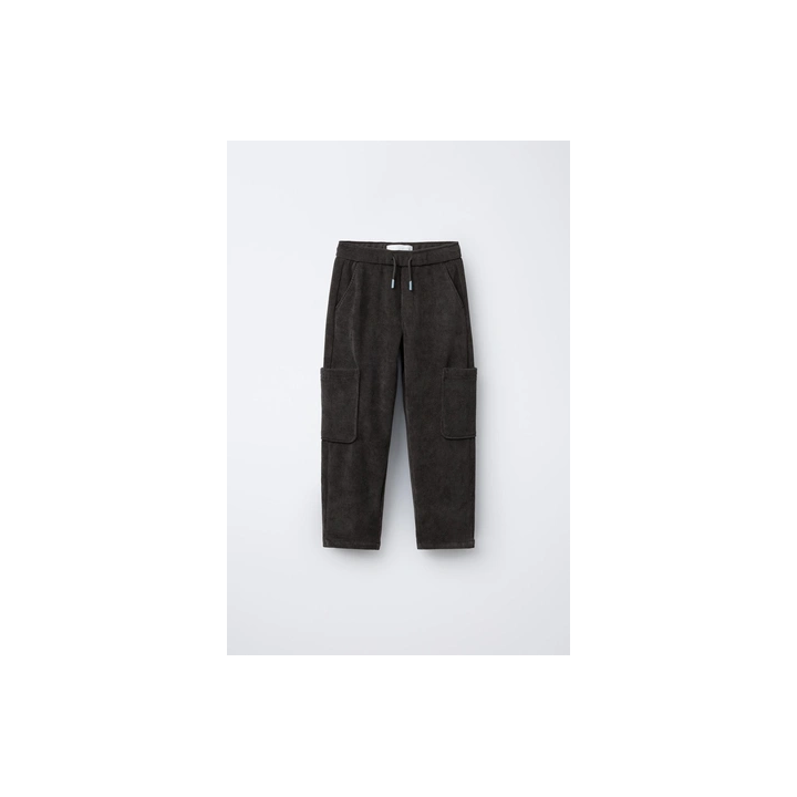 ВЕЛЬВЕТОВЫЕ БРЮКИ С КАРМАНАМИ