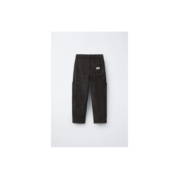 ВЕЛЬВЕТОВЫЕ БРЮКИ С КАРМАНАМИ