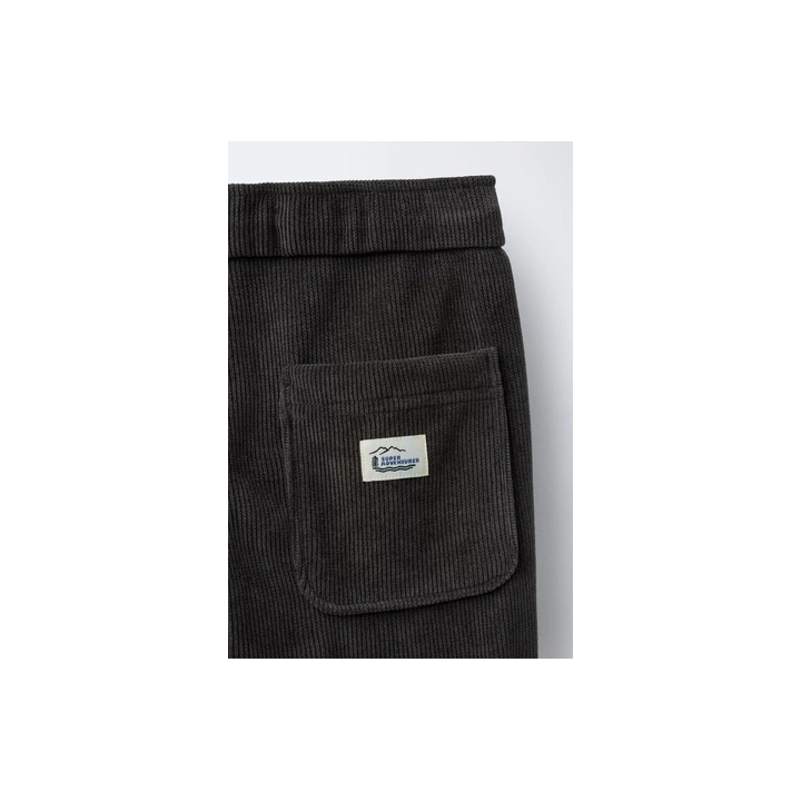 ВЕЛЬВЕТОВЫЕ БРЮКИ С КАРМАНАМИ