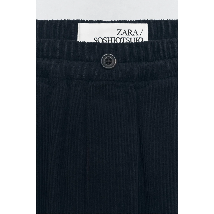 CORDUROY BAGGY TROUSERS SOSHIOTSUKI x ZARA
