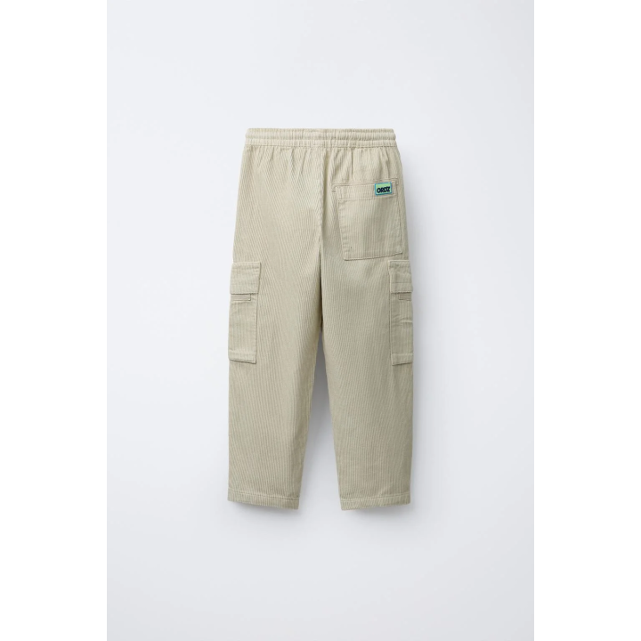 БРЮКИ КАРГО ИЗ ВЕЛЬВЕТА