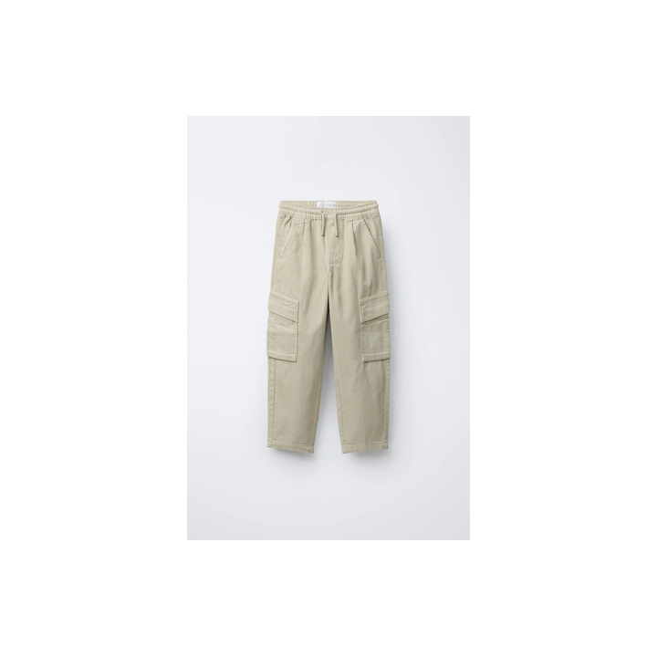 БРЮКИ КАРГО ИЗ ВЕЛЬВЕТА